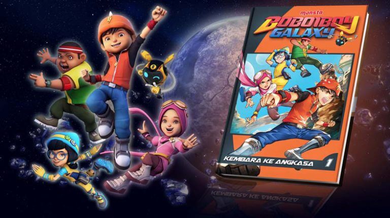“BoBoiBoy Galaxy : Kembara Ke Angkasa” Comic Book, Now Available!