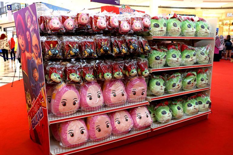 BoBoiBoy Galaxy merchandises available at ‘Monsta Galaxy 2017’!