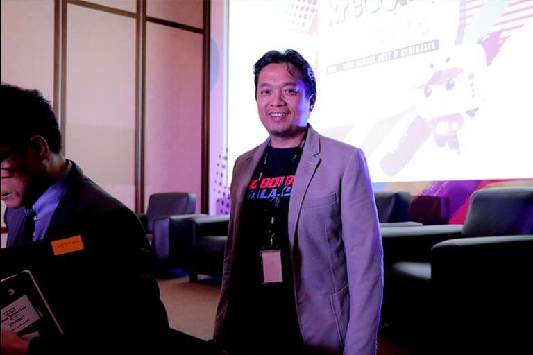 Nizam Razak speaks at Kre8tif! Conference and Content Festival 2017