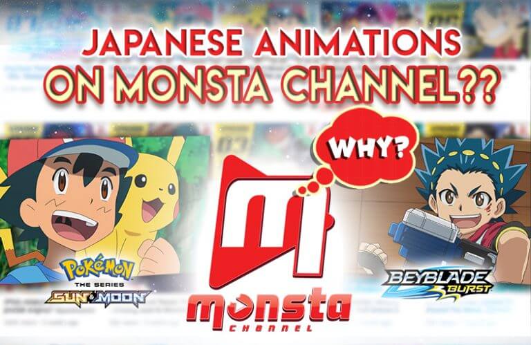Why is Monsta Channel on YouTube Streaming Japanese cartoons?