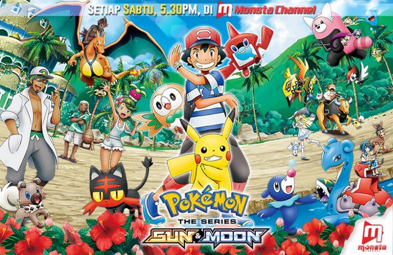 Siri Baharu Pokémon Sun & Moon Kini di Monsta Channel YouTube, 7 April 2018!