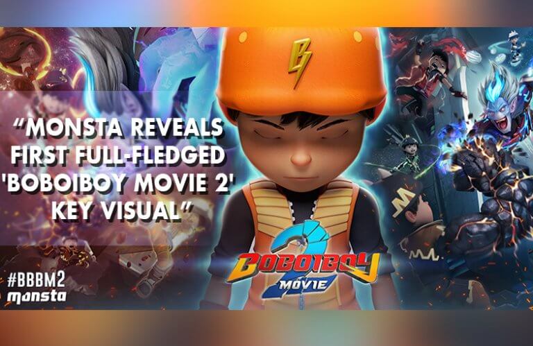 Monsta Reveals First Full-fledged ‘BoBoiBoy Movie 2’ Key Visual