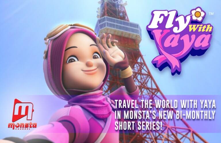 Join Yaya’s adventures across the world in Fly With Yaya!