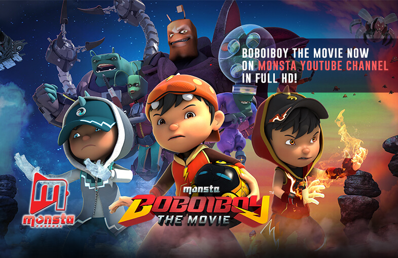 Gambar Mewarnai Boboiboy Galaxy