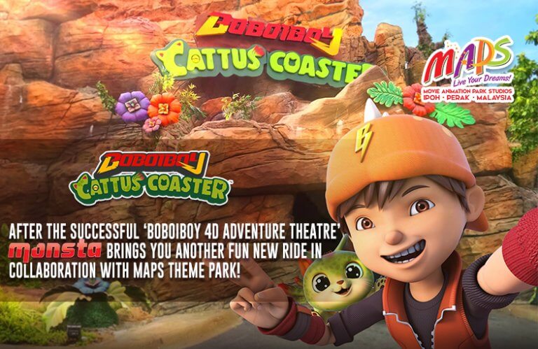Check Out The Thrilling New Cattus Coaster ride at MAPS, Perak!