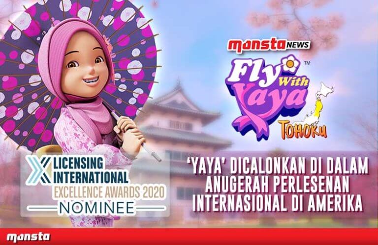 Watak Animasi Tempatan ‘Yaya’ Dicalonkan Dalam Anugerah Perlesenan Internasional Di Amerika Syarikat