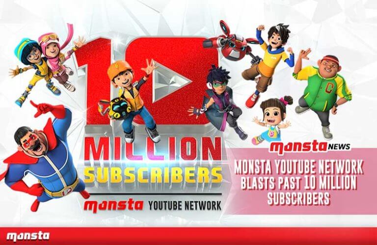 Monsta YouTube Network Blasts Past 10 Million Subscribers