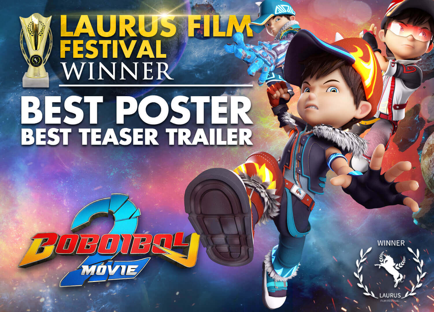 BoBoiBoy Movie 2 Menerima Pengiktirafan Menerusi Pelbagai Anugerah ...