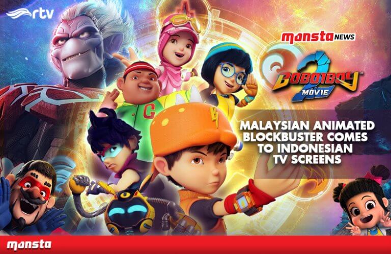 Malaysian Animated Blockbuster BoBoiBoy Movie 2 Comes to Indonesian TV Screens