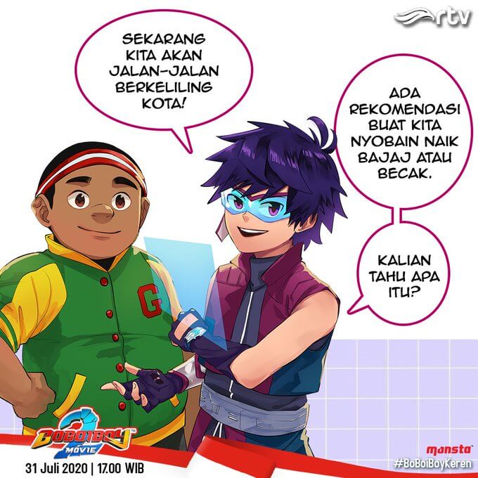 Malaysian Animated Blockbuster BoBoiBoy Movie 2 Comes to Indonesian TV ...