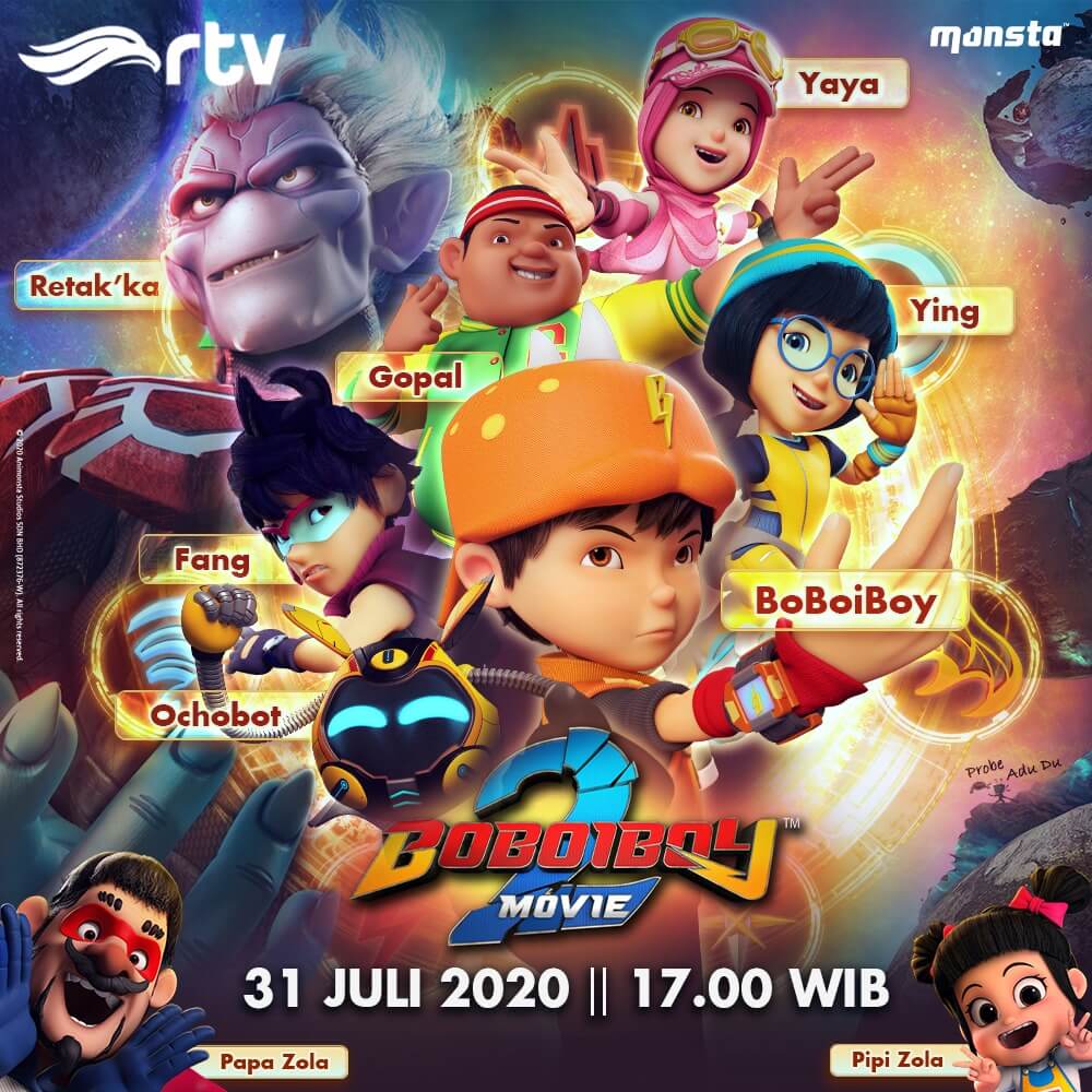 Malaysian Animated Blockbuster BoBoiBoy Movie 2 Comes to Indonesian TV  Screens – Monsta News