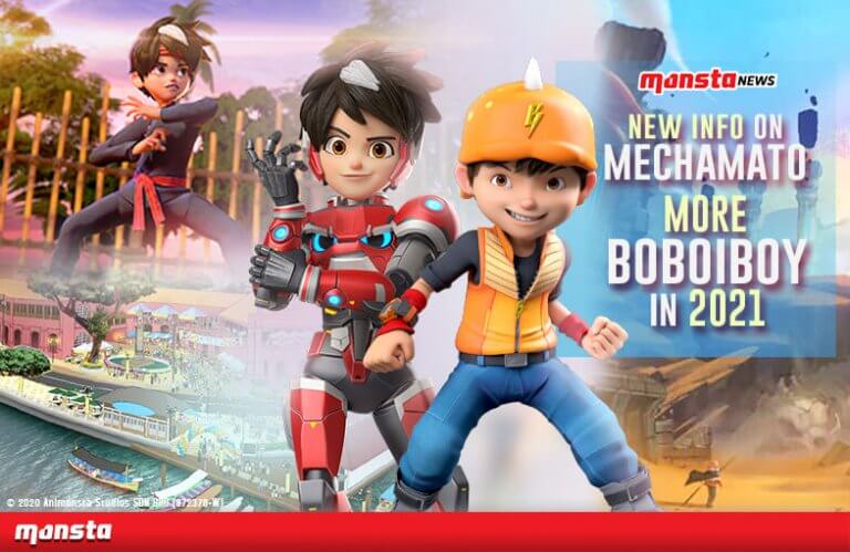 Monsta Surprises Fans With New Mechamato Info, More BoBoiBoy Next Year